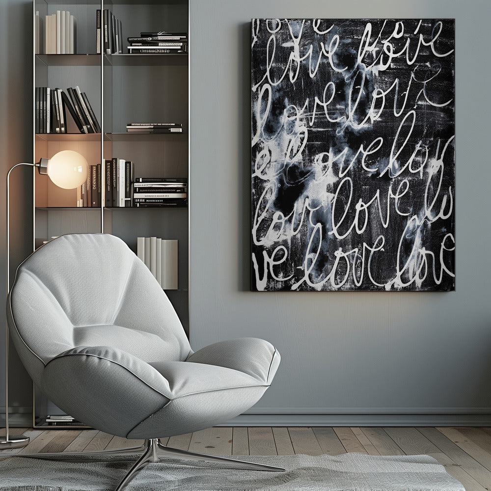 Love Love Love Poster och Canvastavla