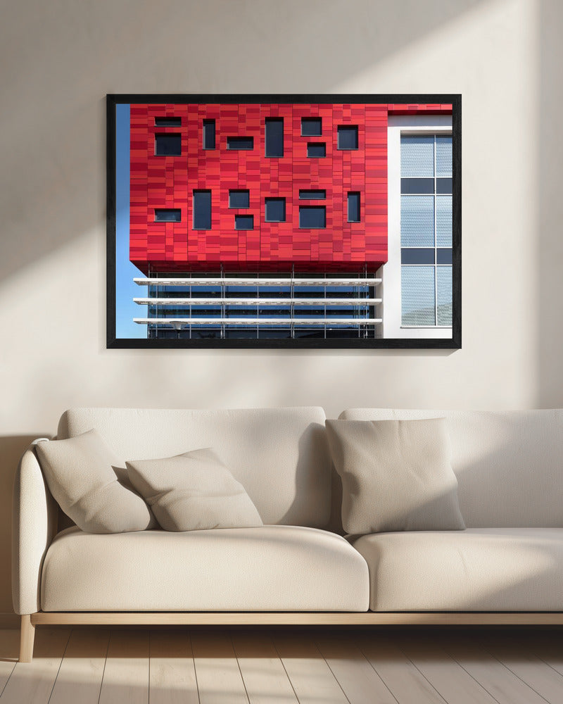 School front Poster och Canvastavla