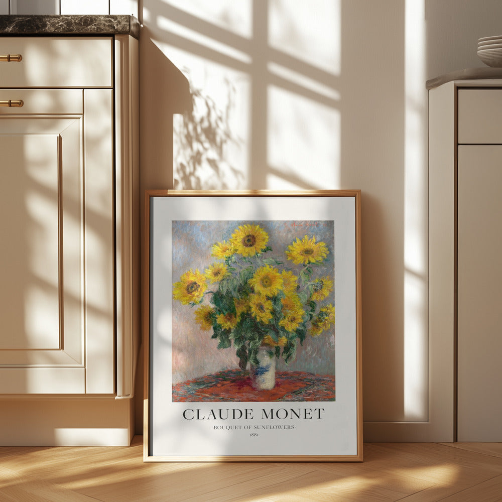 Bouquet Of Sunflowers Poster och Canvastavla