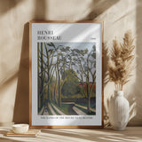 The Banks Of The Bier Near Bicetre Poster och Canvastavla