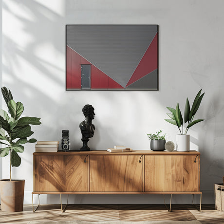 The black door Poster och Canvastavla