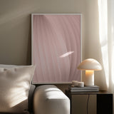 Light Pink Poster och Canvastavla