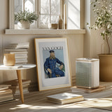 Portrait of the Postman Joseph Roulin (1888) Poster och Canvastavla