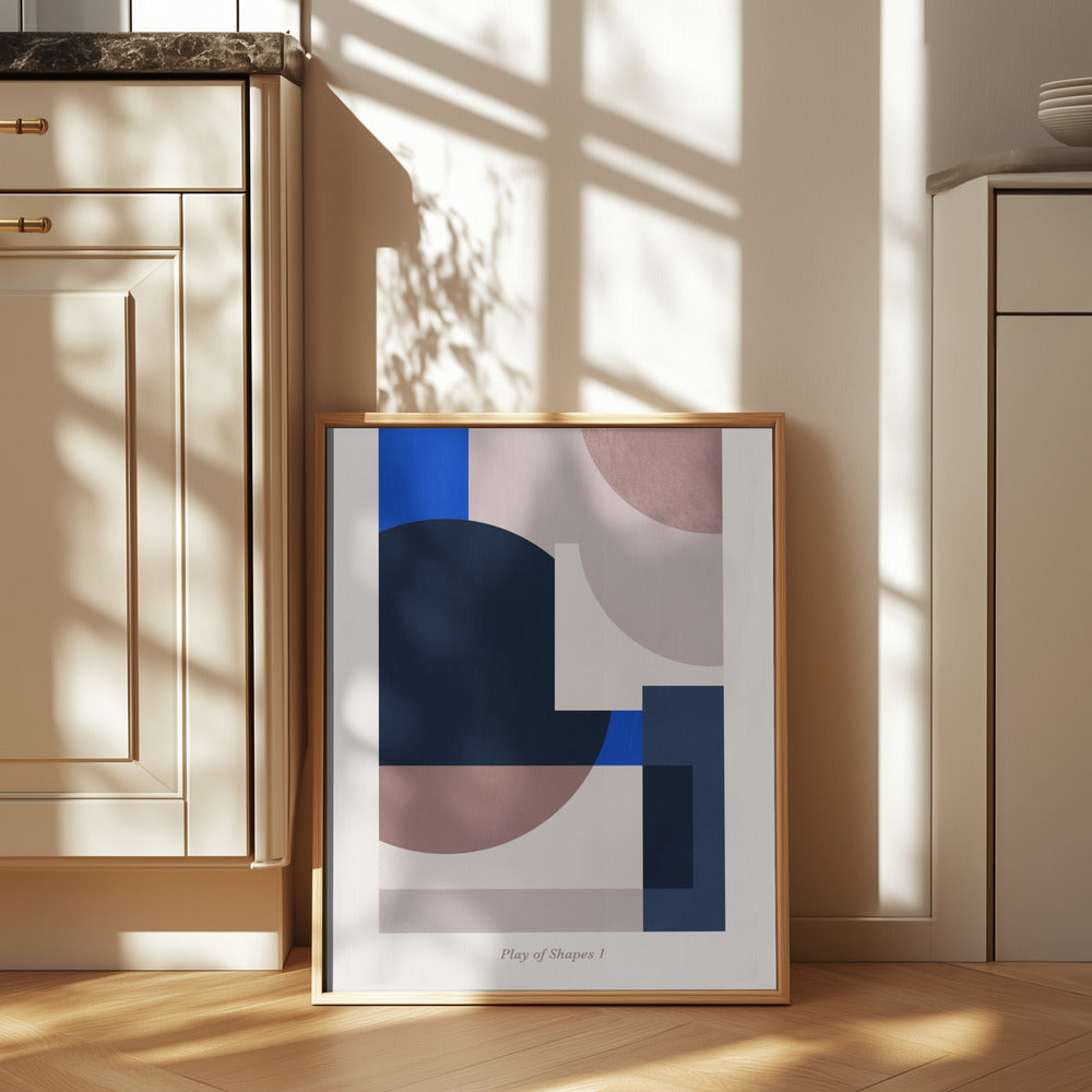 Play of Shapes 1 Poster och Canvastavla
