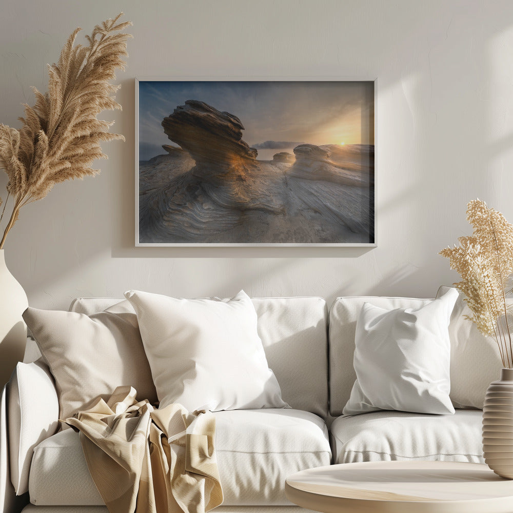 Rock Dragon Poster och Canvastavla