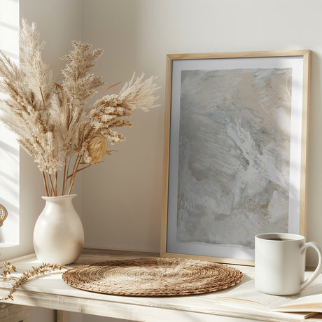 Textured Tides 1 Poster och Canvastavla