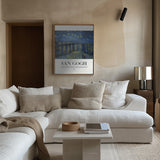 The Starry Night Over The Rhone Poster och Canvastavla