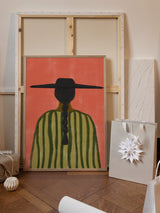 Southwester Woman No.2 Poster och Canvastavla