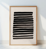 Stripes_Beige Poster och Canvastavla