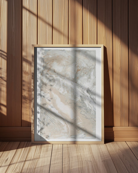 Textured Tides 3 Poster och Canvastavla
