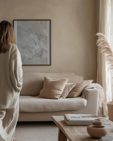 Textured Tides 1 Poster och Canvastavla