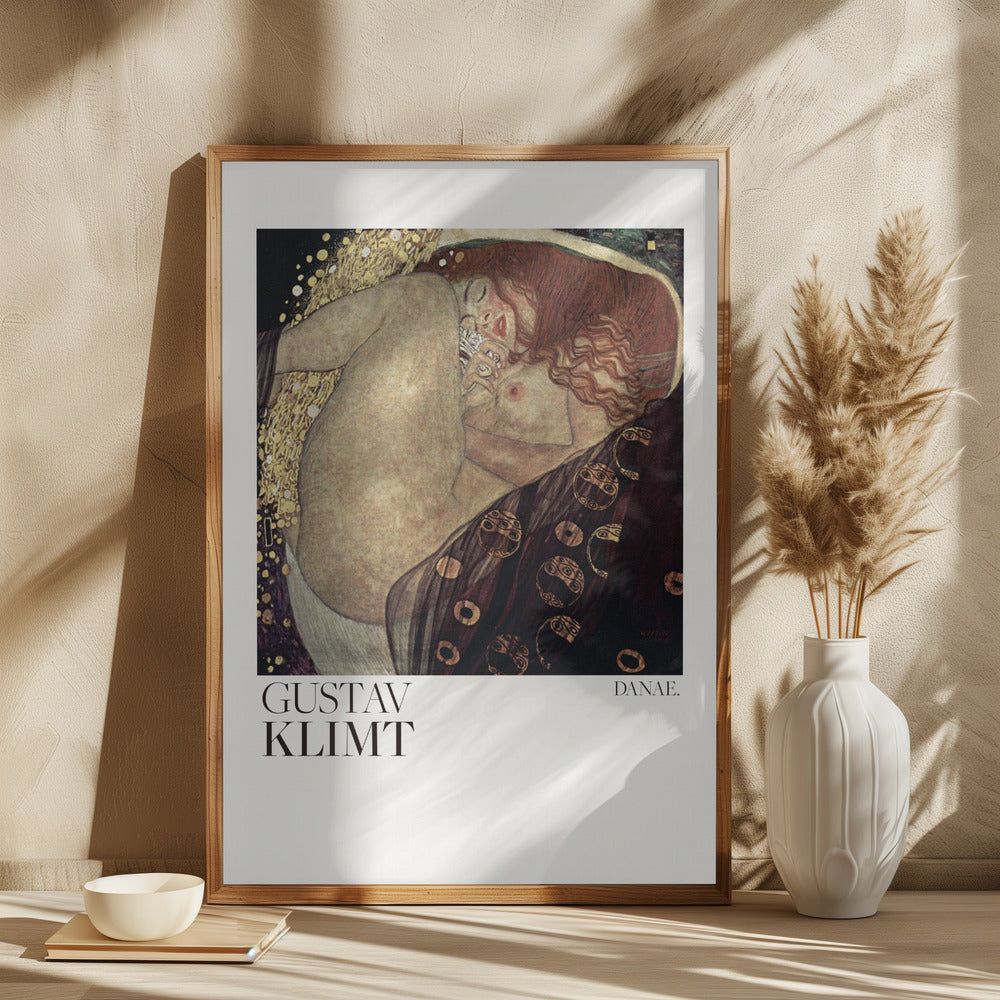 Danae (1907 1908) Poster Poster och Canvastavla