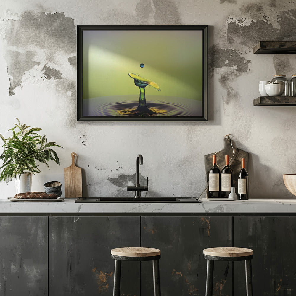 Bar stool Poster och Canvastavla