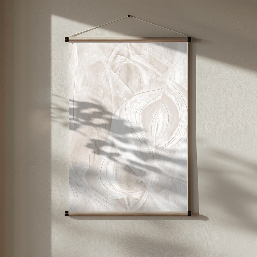 Soft Swirls Poster och Canvastavla