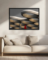 Golden Canopy Poster och Canvastavla