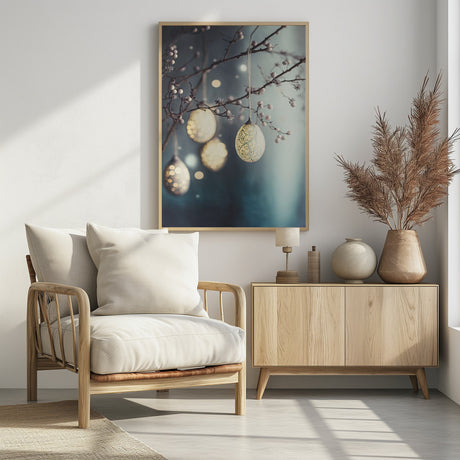 Beautiful Easter Eggs Poster och Canvastavla