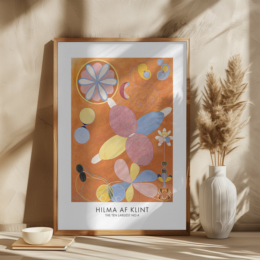 The Ten Largest No.4 Poster Poster och Canvastavla