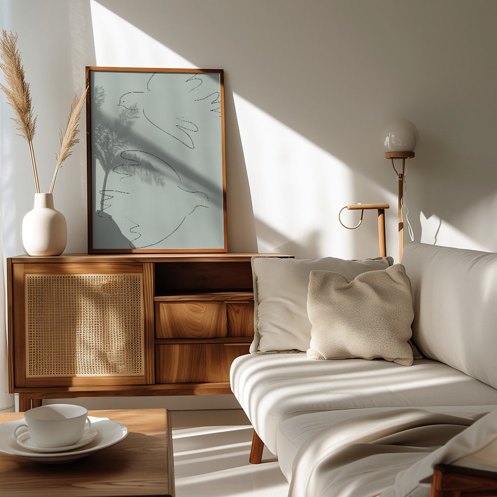 DOVES Green Poster och Canvastavla