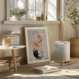 Balancing Fruits Poster och Canvastavla