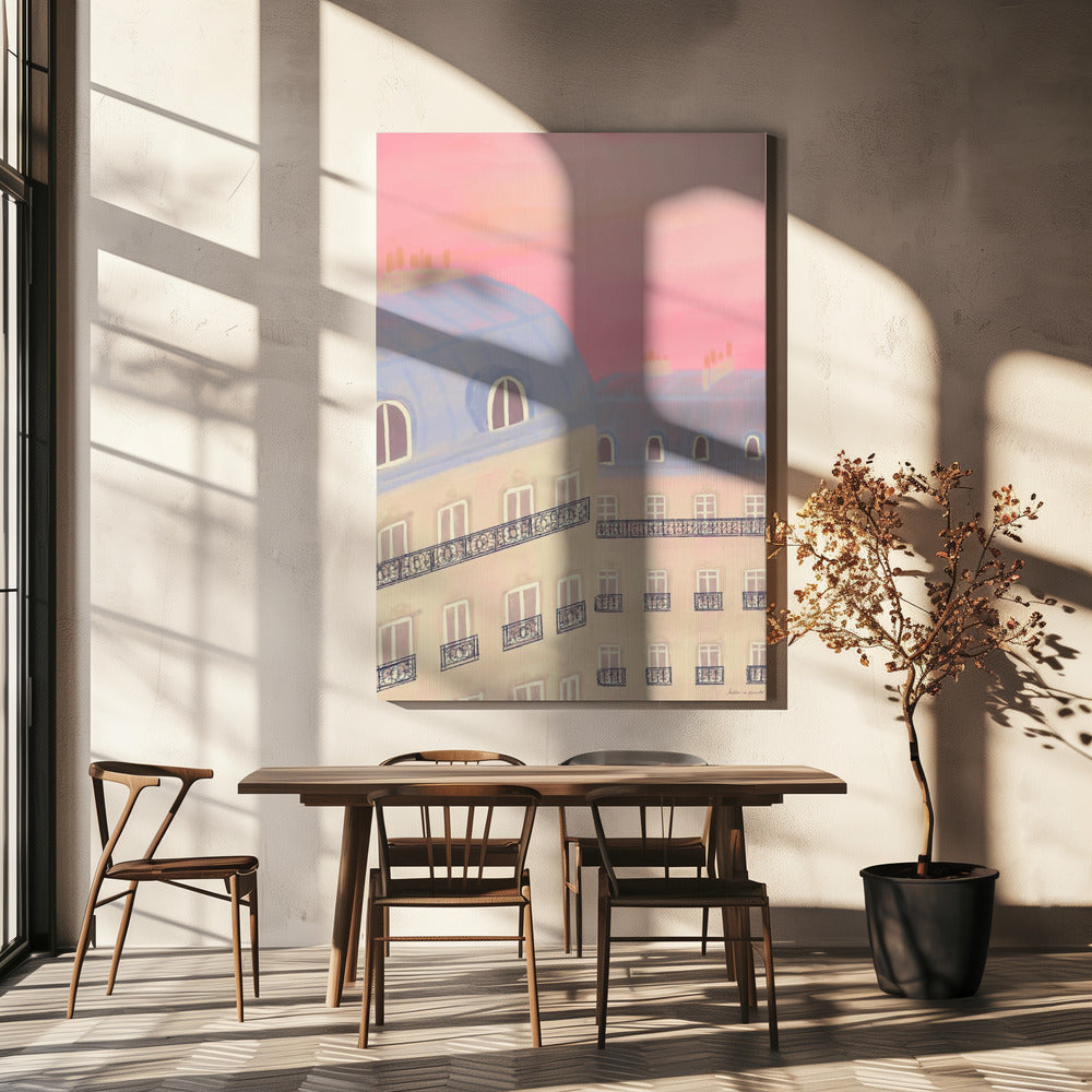 Paris, My Love Poster och Canvastavla