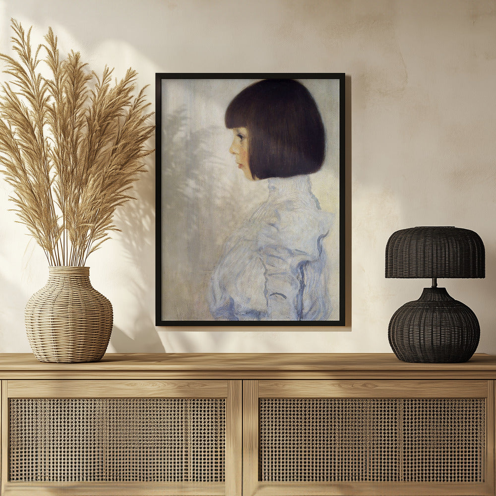 Portrait of Helene Klimt (1898) Poster och Canvastavla