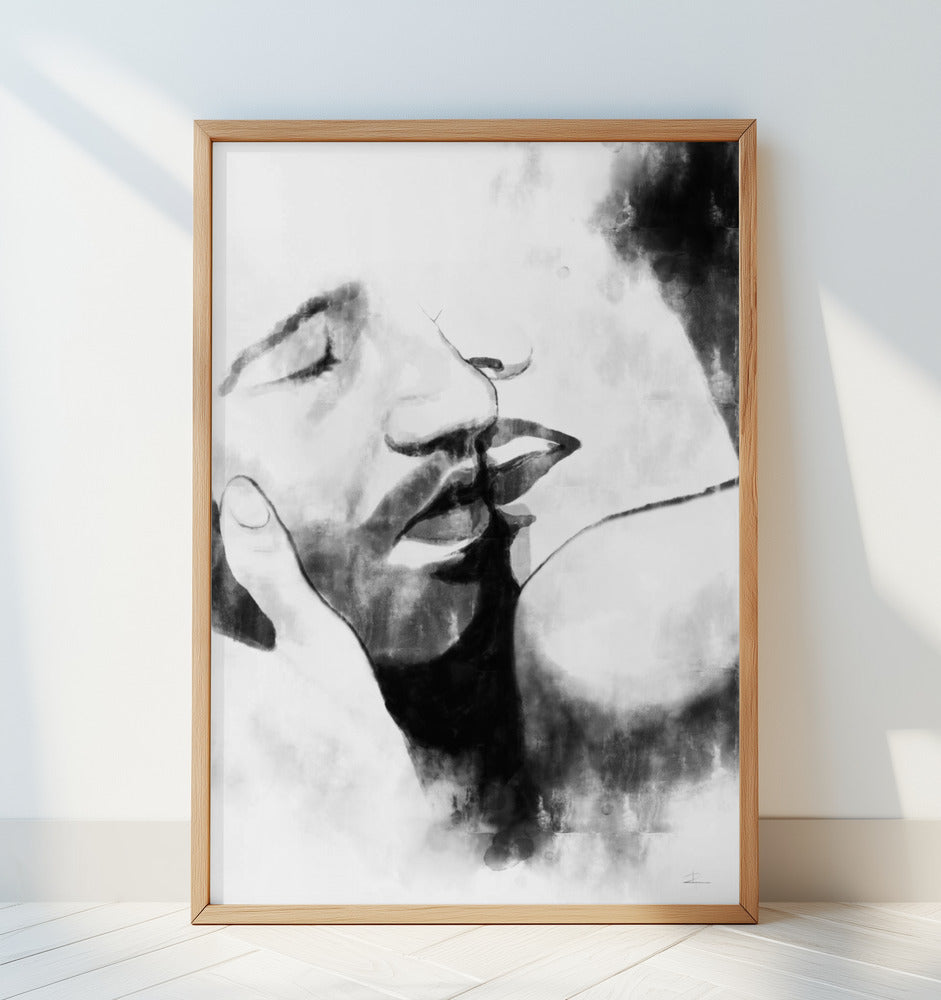 Kiss Close Poster och Canvastavla