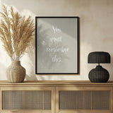 You must remember this Poster och Canvastavla