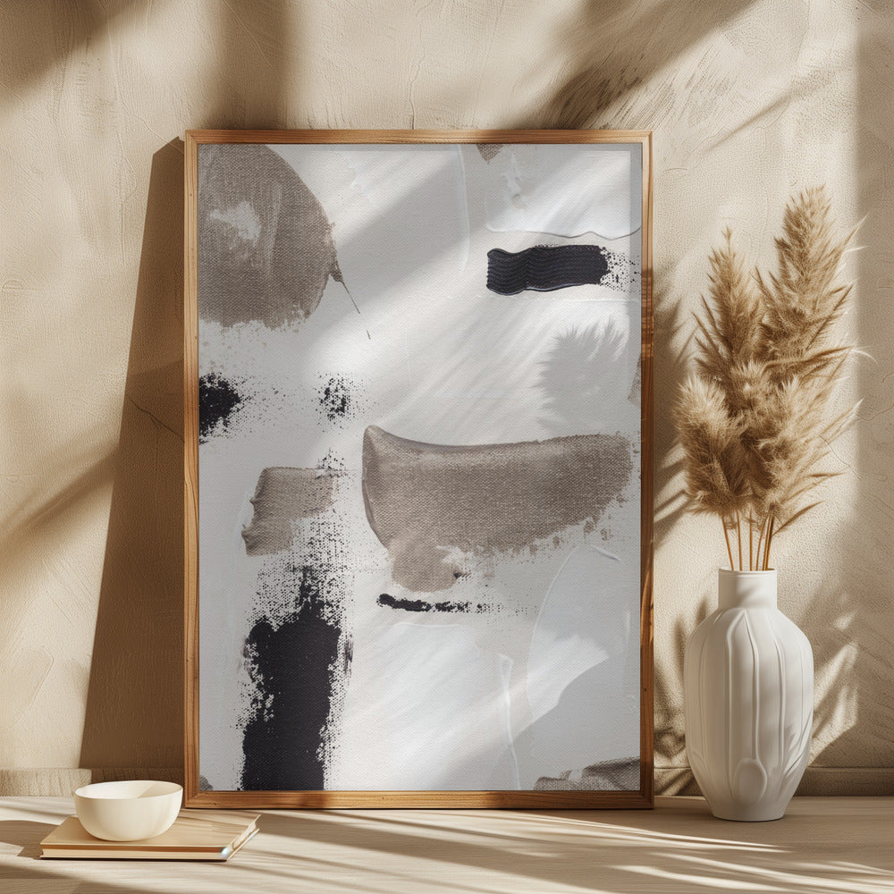 Abstract Swipes No 2 Poster och Canvastavla