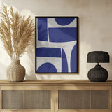 Curved shapes 1 Poster och Canvastavla