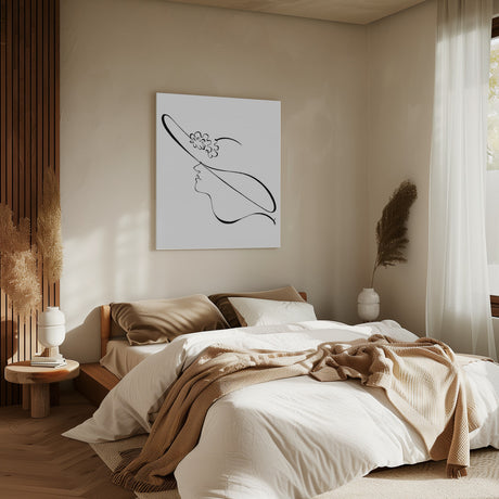 The Hat Poster och Canvastavla