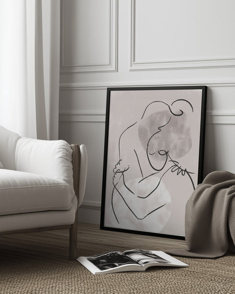 The Hug Poster och Canvastavla