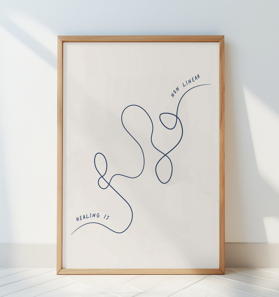 Healing Nonlinear Poster och Canvastavla