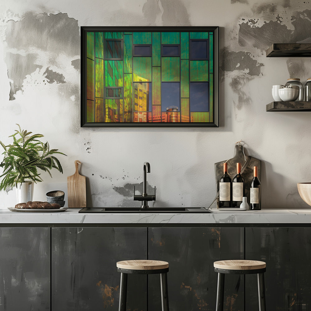 The neighbour Poster och Canvastavla