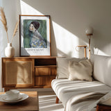 Porträt Einer Dame (1916–1917) Poster Poster och Canvastavla