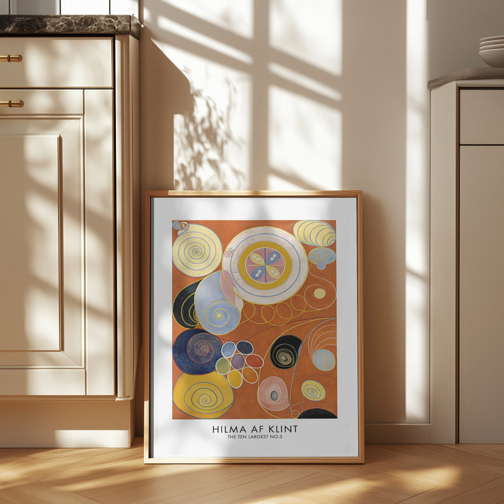 The Ten Largest No.3 Poster Poster och Canvastavla