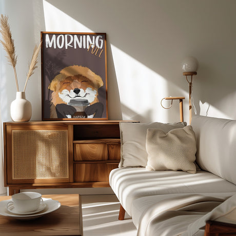 Morning Fuel Poster och Canvastavla