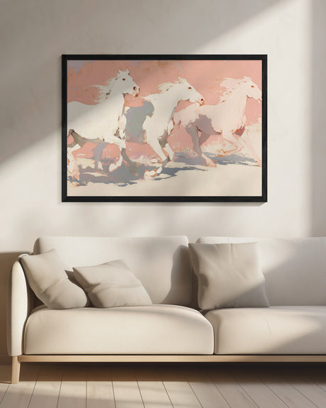 Wild horsesno2 Poster och Canvastavla