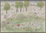 Parisian Garden 70x100 Poster och Canvastavla
