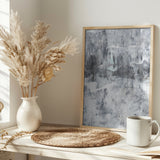 Concrete structure 17 Abstract painting mural Poster och Canvastavla