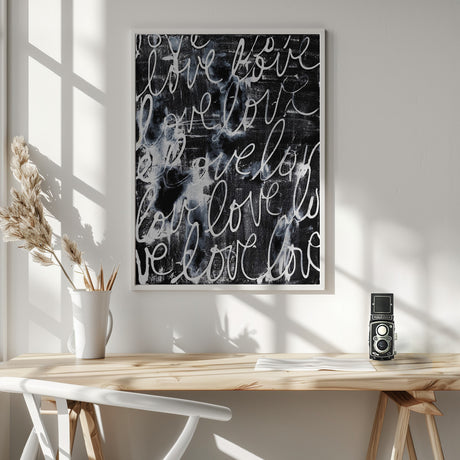 Love Love Love Poster och Canvastavla