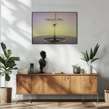 Dancing Drops Poster och Canvastavla