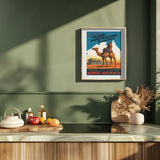 Trans Australian Railway Poster Poster och Canvastavla