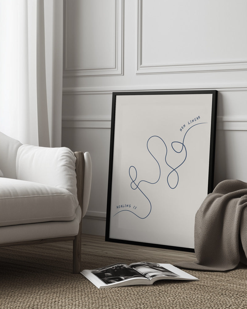 Healing Nonlinear Poster och Canvastavla