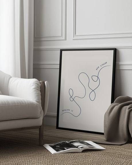 Healing Nonlinear Poster och Canvastavla