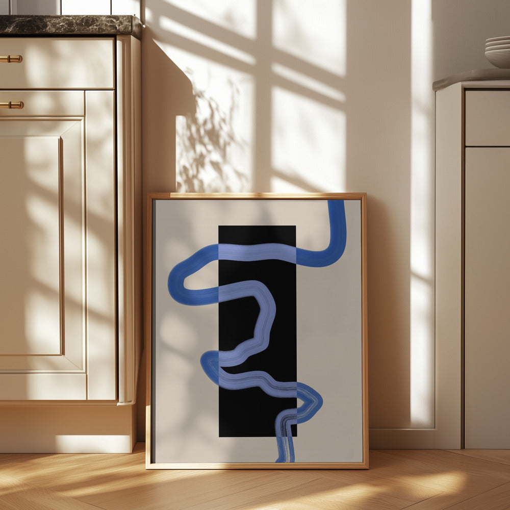 3x4 Aspectratio  Indigo42 Poster och Canvastavla