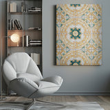 Capri Tiles Poster och Canvastavla