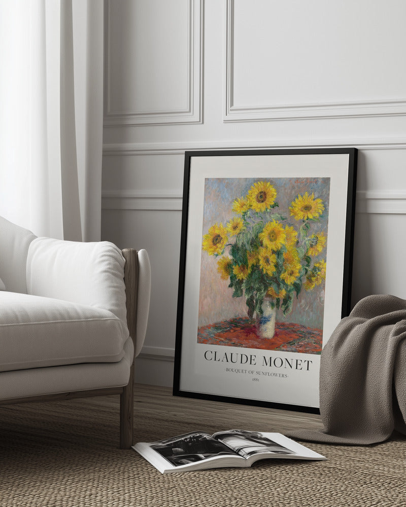 Bouquet Of Sunflowers Poster och Canvastavla