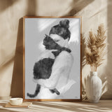 Cat Lover Poster och Canvastavla