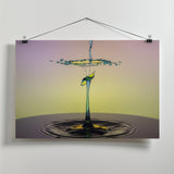 Dancing Drops Poster och Canvastavla
