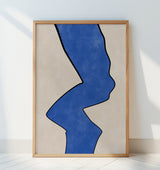 3x4 Aspectratio  Indigo8 Poster och Canvastavla